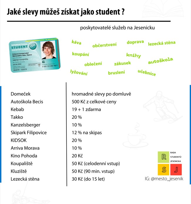 Studentské slevy