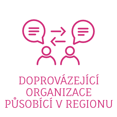 Doprovázející organizace působící v regionu